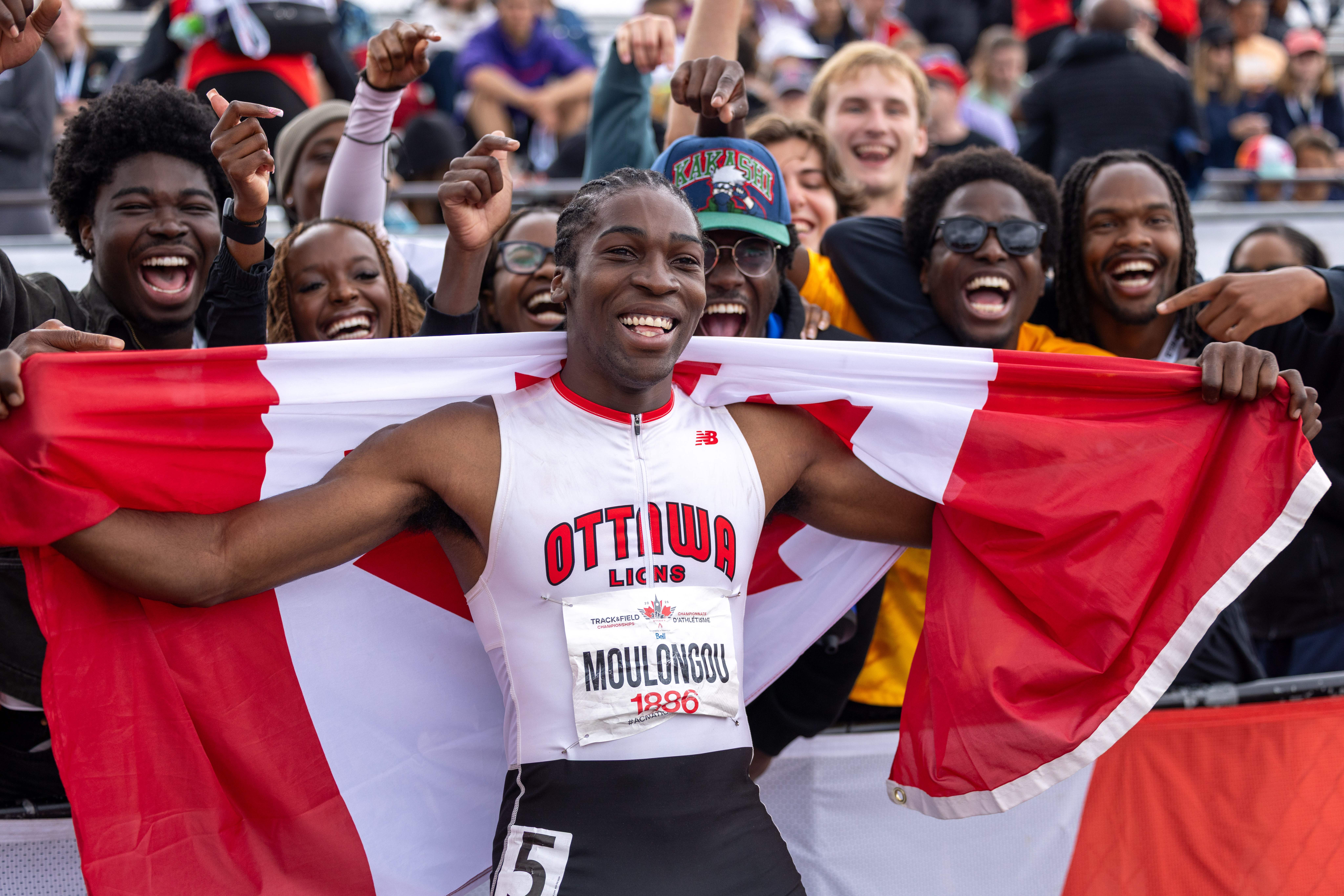 Athlétisme&nbsp;: David Moulongou, des hamburgers au rêve olympique
